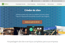 Tablet Screenshot of dialhost.com.br